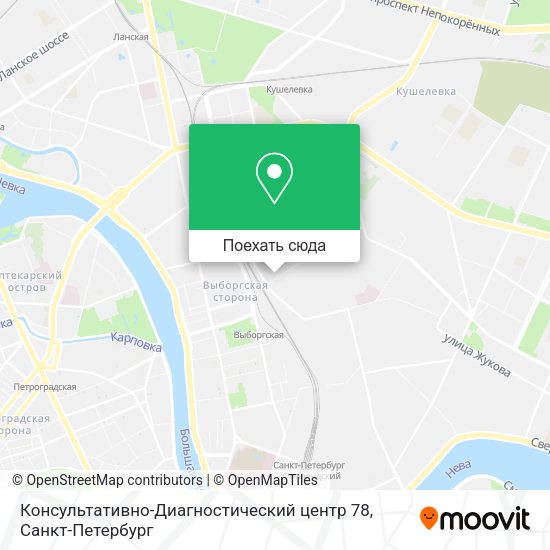 Карта Консультативно-Диагностический центр 78