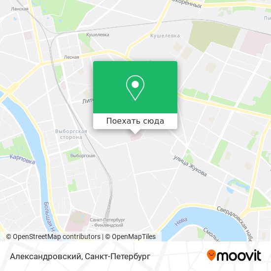 Карта Александровский