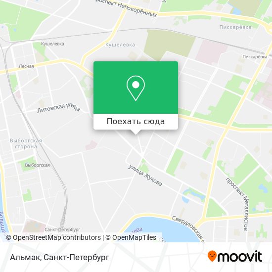 Карта Альмак