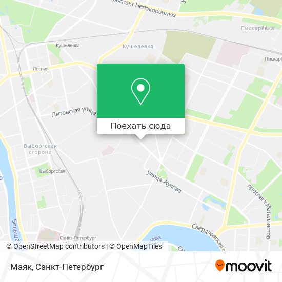 Карта Маяк