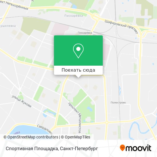 Карта Спортивная Площадка