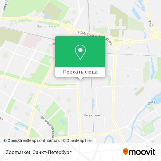Карта Zoomarket