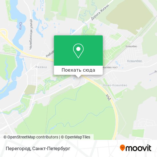 Карта Перегород