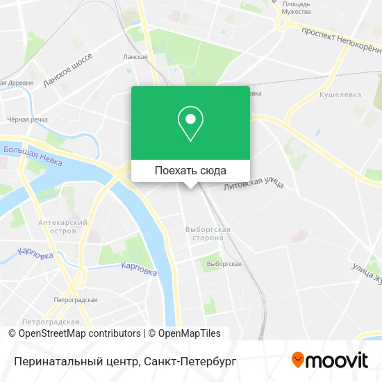 Карта Перинатальный центр