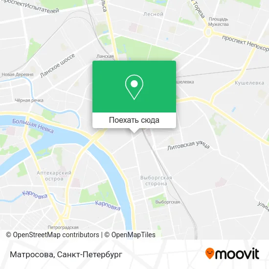 Карта Матросова