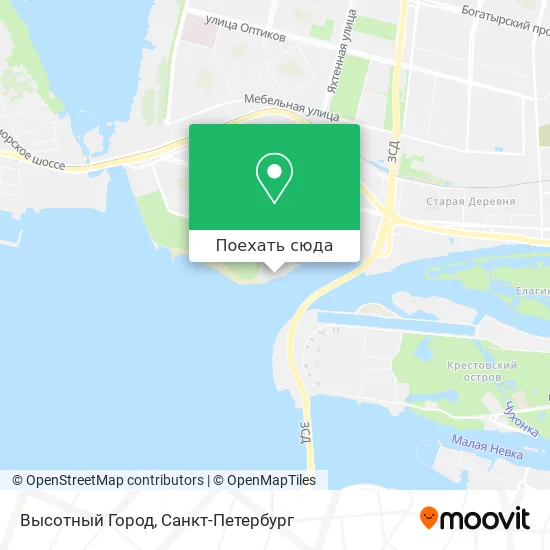 Карта Высотный Город