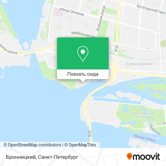 Карта Бронницкий