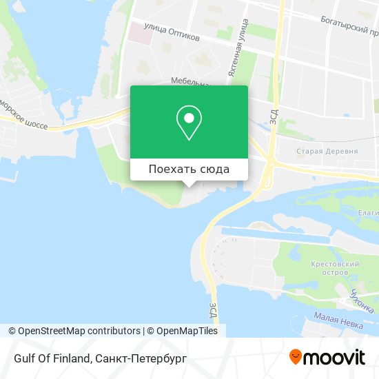 Карта Gulf Of Finland