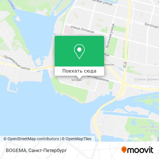 Карта BOGEMA