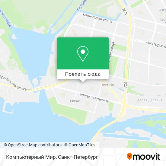 Карта Компьютерный Мир