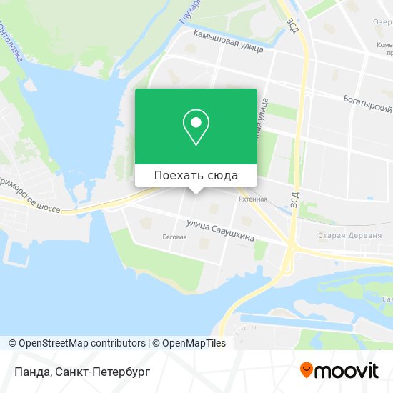 Карта Панда
