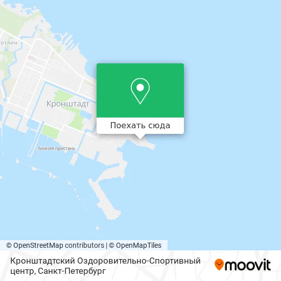 Карта Кронштадтский Оздоровительно-Спортивный центр
