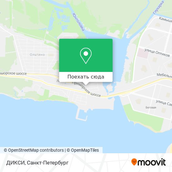 Карта ДИКСИ