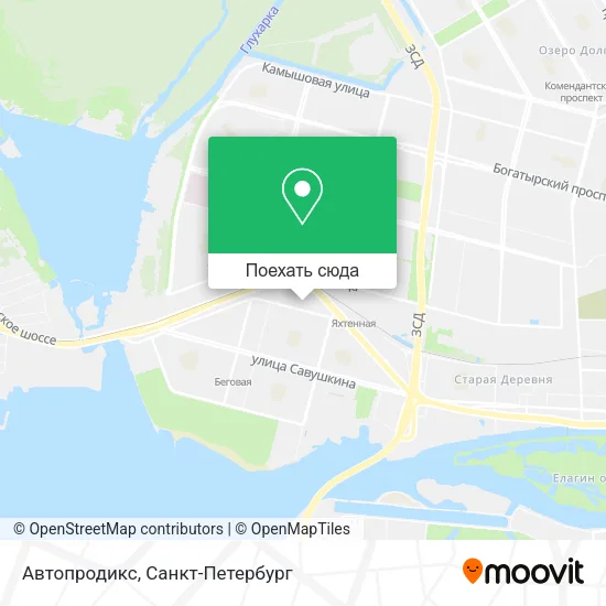 Карта Автопродикс