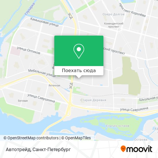 Карта Автотрейд