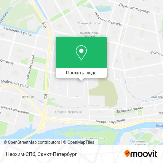 Карта Неохим-СПб