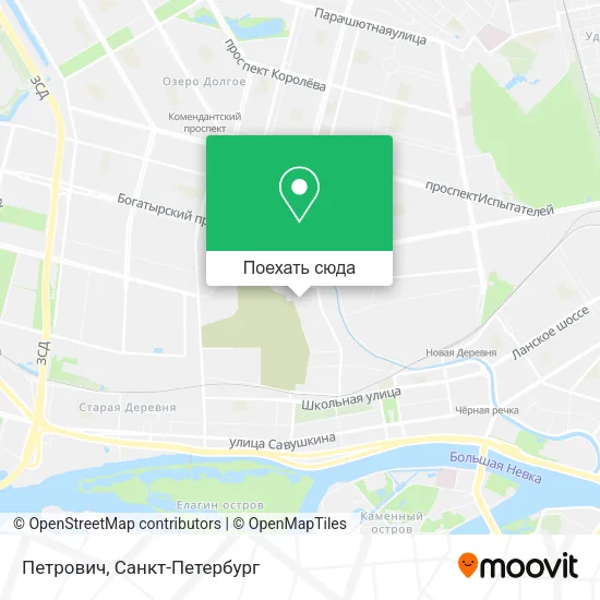 Карта Петрович