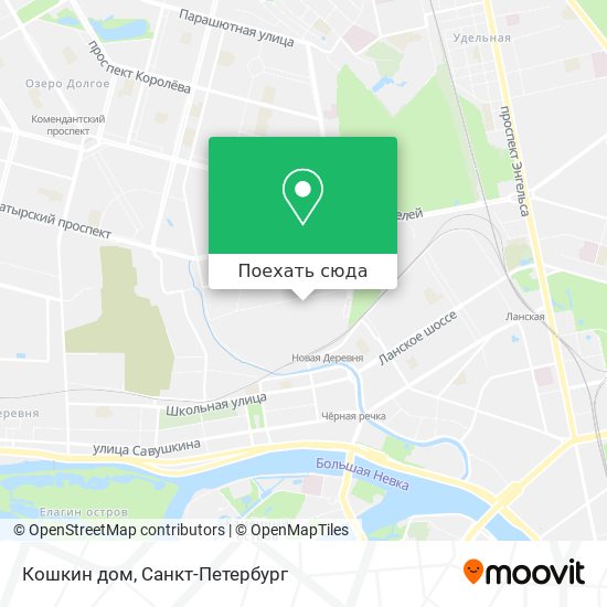 Карта Кошкин дом