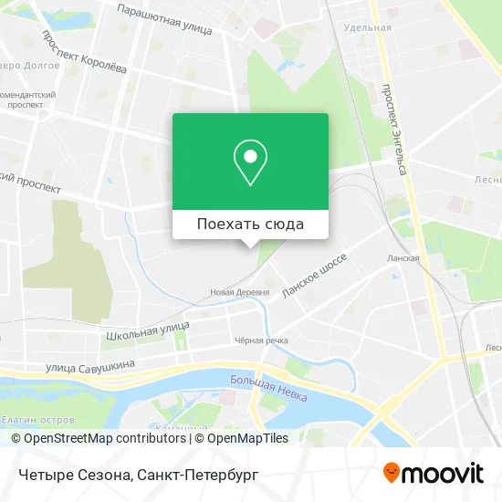 Карта Четыре Сезона