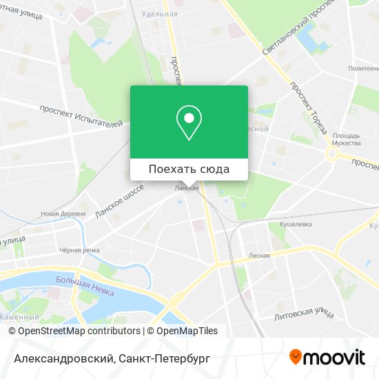 Карта Александровский