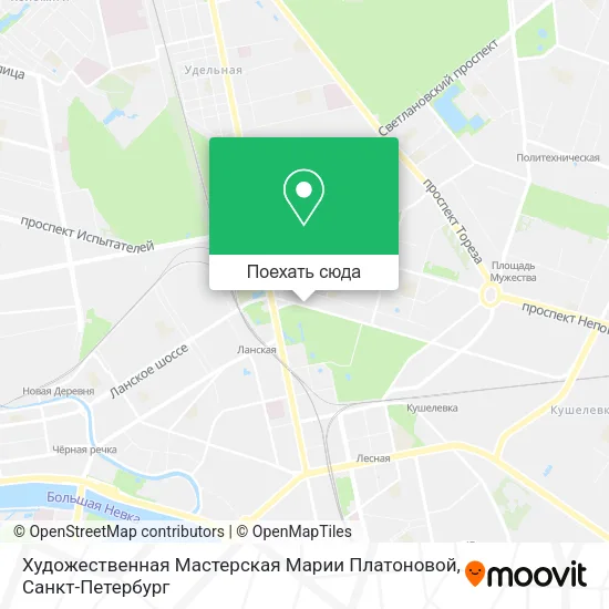 Карта Художественная Мастерская Марии Платоновой