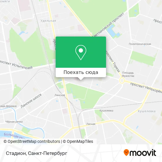 Карта Стадион