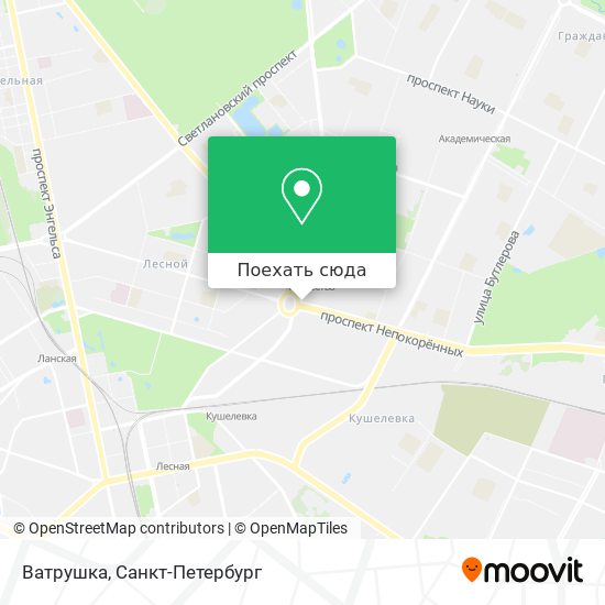 Карта Ватрушка