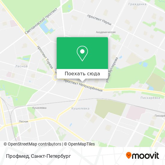 Карта Профмед