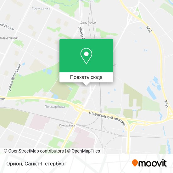 Карта Орион