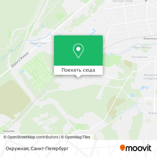 Карта Окружная