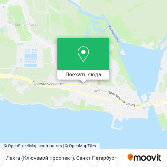 Карта Лахта (Ключевой проспект)