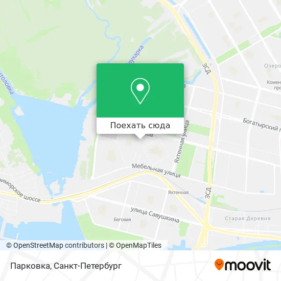 Карта Парковка