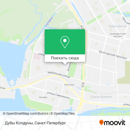 Карта Дубы Колдуны