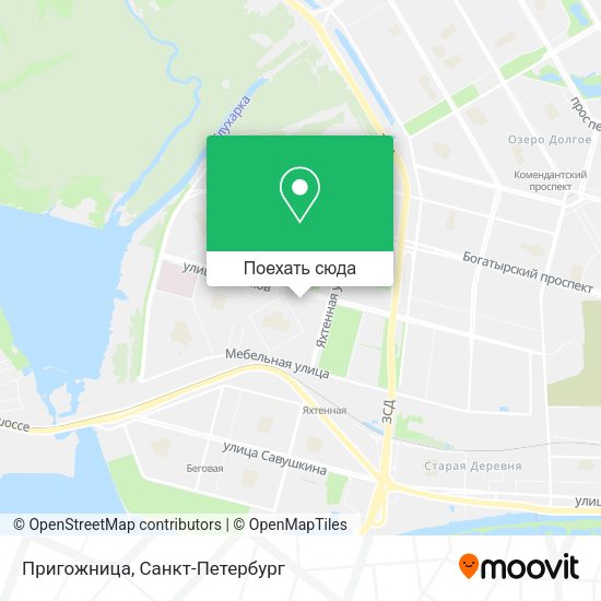 Карта Пригожница