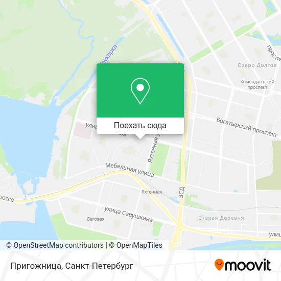 Карта Пригожница