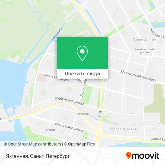 Карта Яхтенная