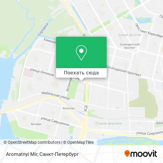 Карта Aromatnyi Mir