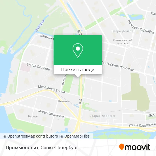 Карта Проммонолит