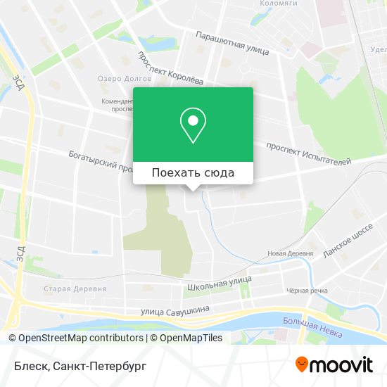 Карта Блеск