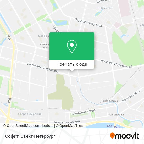 Карта Софит