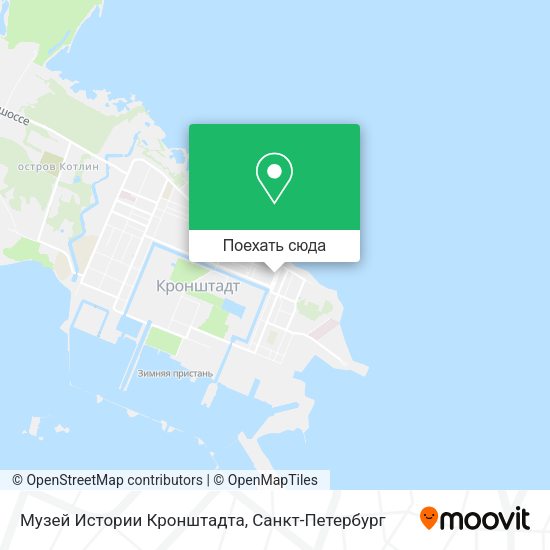Карта Музей Истории Кронштадта