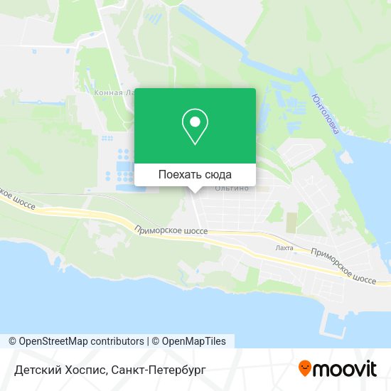 Карта Детский Хоспис