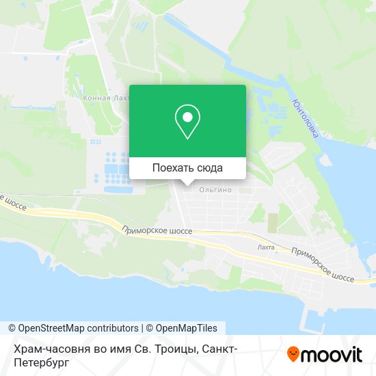 Карта Храм-часовня во имя Св. Троицы