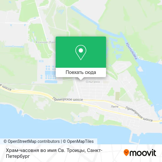 Карта Храм-часовня во имя Св. Троицы