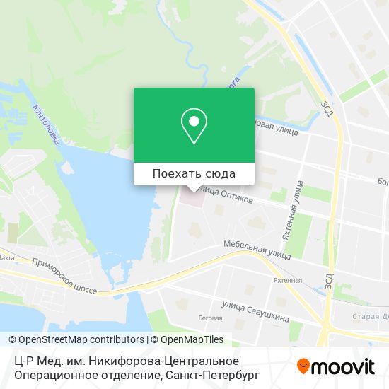 Карта Ц-Р Мед. им. Никифорова-Центральное Операционное отделение