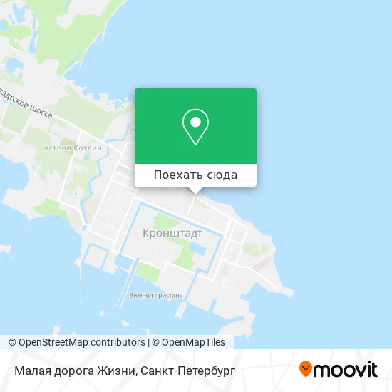 Карта Малая дорога Жизни