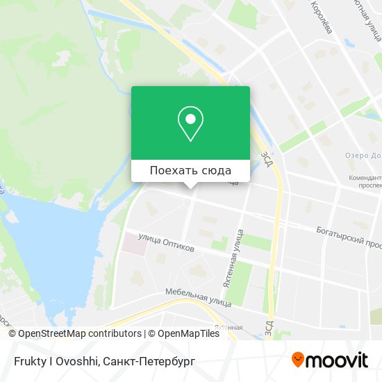 Карта Frukty I Ovoshhi