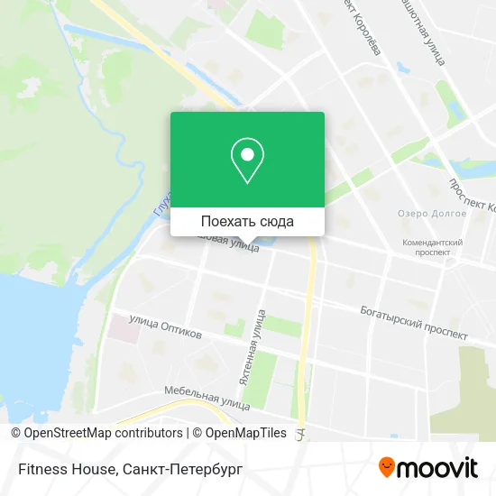 Карта Fitness House