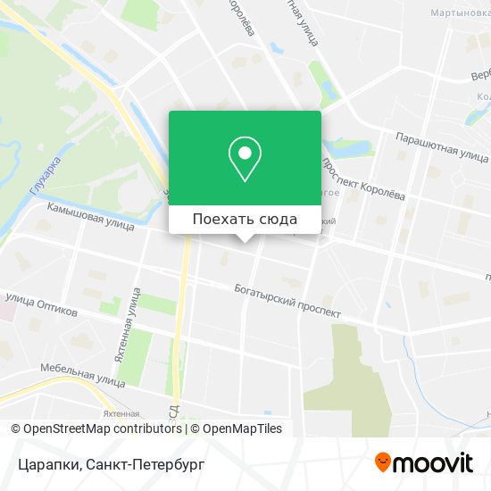 Карта Царапки