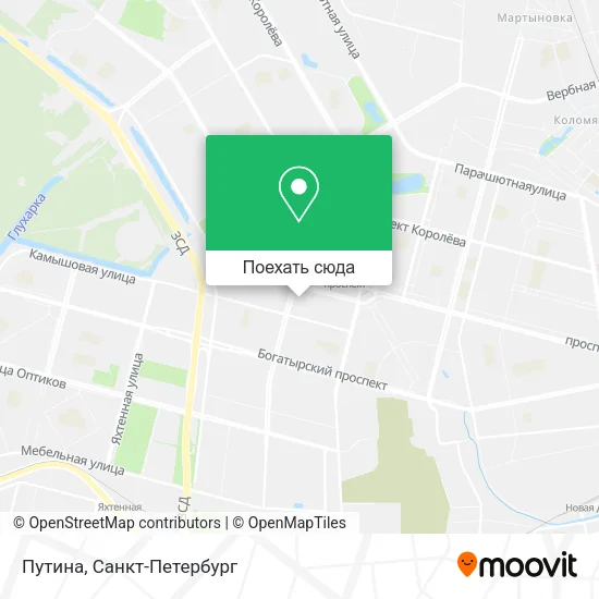 Карта Путина